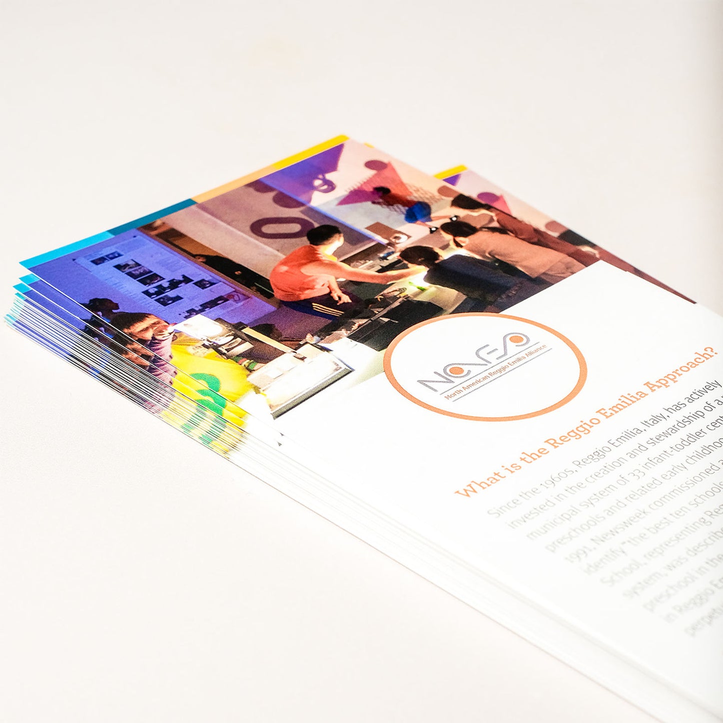 What is the Reggio Emilia Approach? – Rack Card